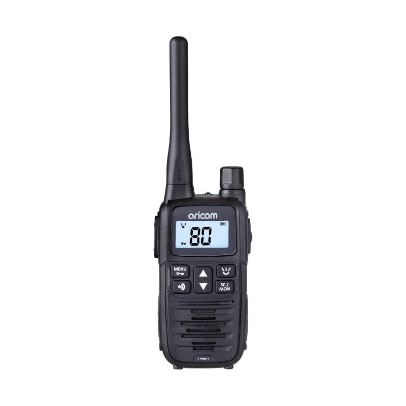 UHF1400-2 Handheld 1 Watt UHF CB Radio Twin Pack