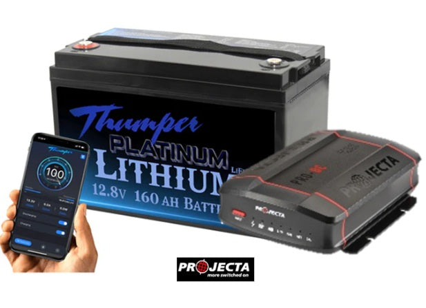 Thumper Lithium 160AH + Choose Your BMS & DC DC Charger