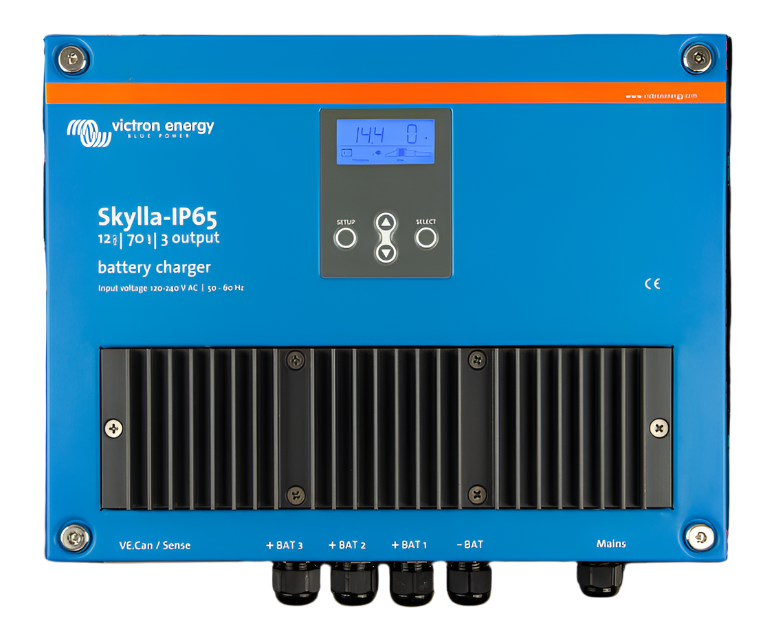 SKYLLA-IP65 CHARGER 12V/70A (3) 240V