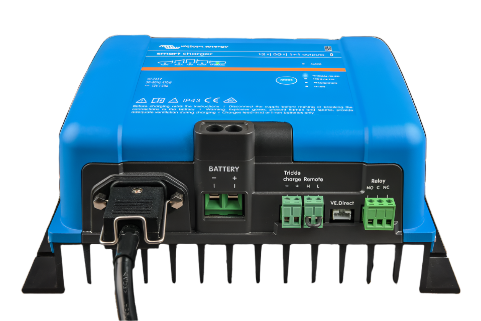 Smart IP43 12V 30A (1+1) Battery Charger