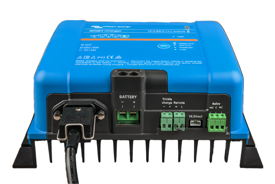Smart IP43 12V 50A (1+1) Battery Charger