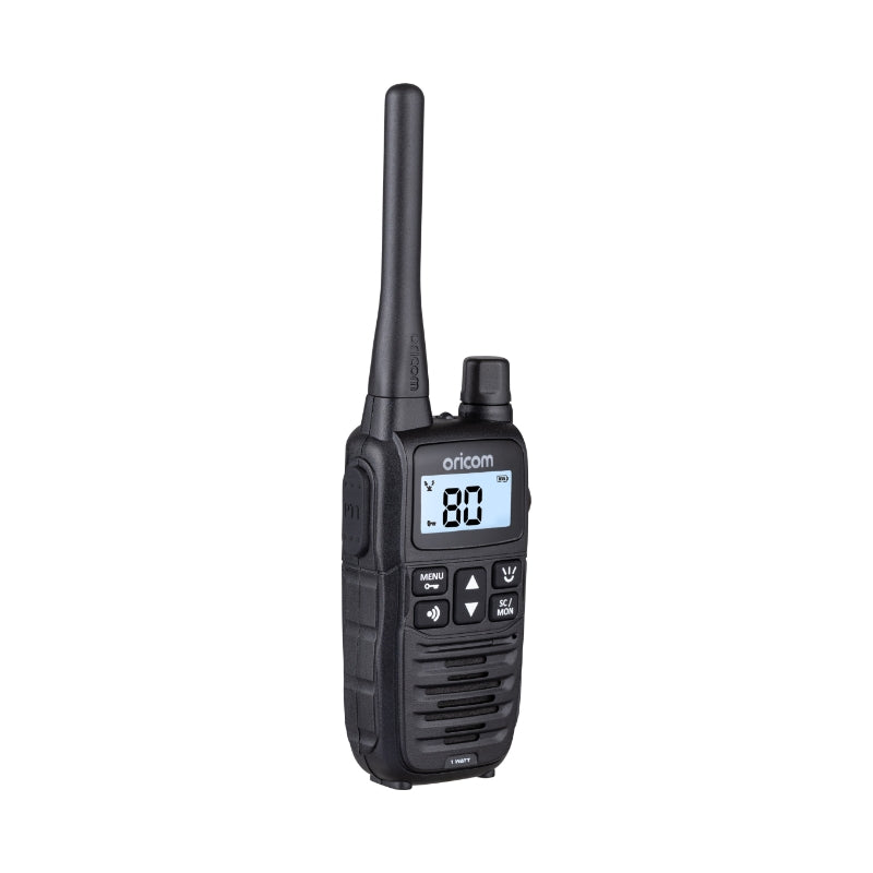 UHF1400-2 Handheld 1 Watt UHF CB Radio Twin Pack