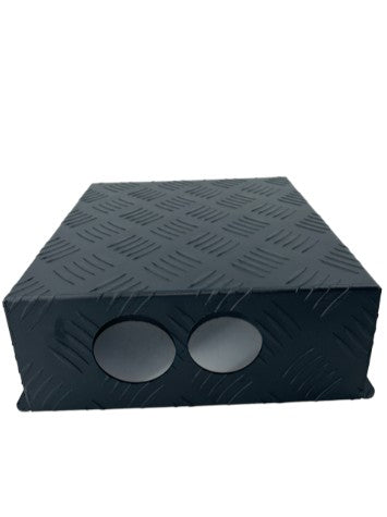 5L Black Checker Plate Tank Cover - GEN4