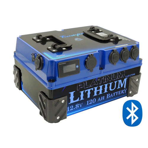 120Ah Lithium LiFePO4 Portable Battery Pack With Bluetooth