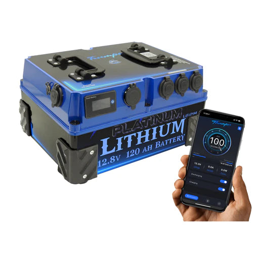 120Ah Lithium LiFePO4 Portable Battery Pack With Bluetooth