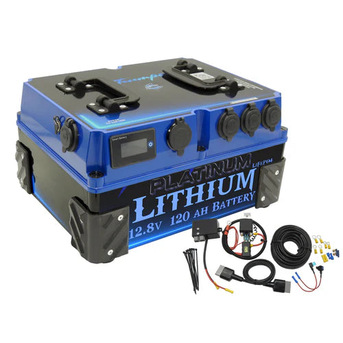 120Ah Lithium LiFePO4 Portable Battery Pack With Bluetooth