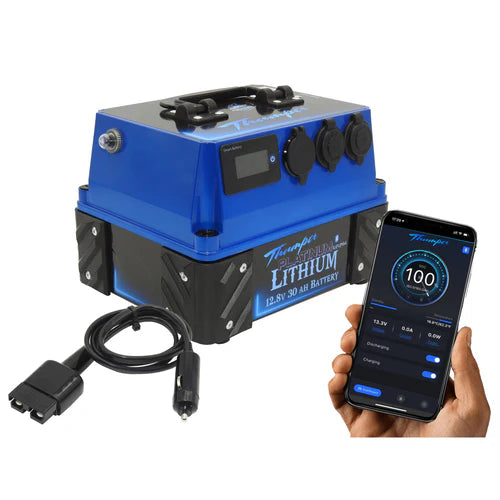 30Ah Lithium LiFePO4 Portable Battery Pack With Bluetooth