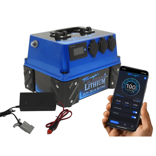 30Ah Lithium LiFePO4 Portable Battery Pack With Bluetooth