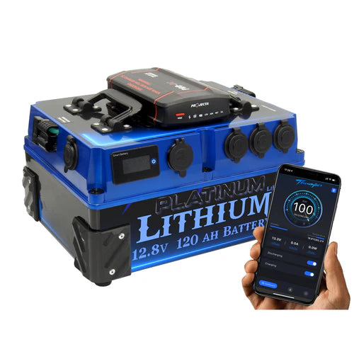 120Ah Lithium LiFePO4 Projecta DC-DC Battery Pack With Bluetooth