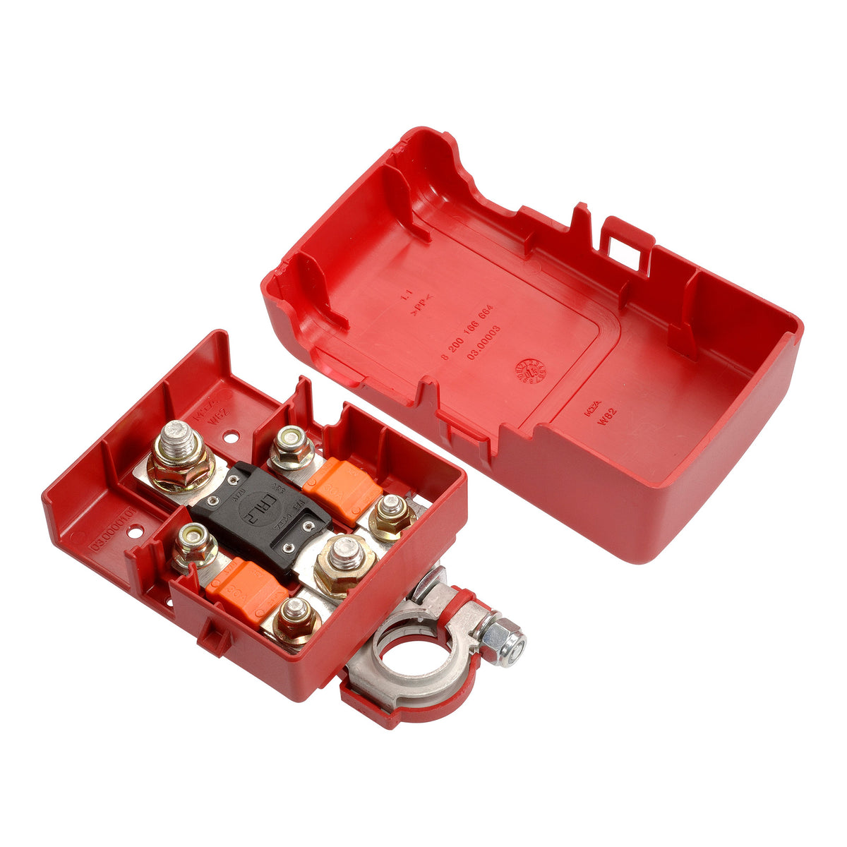 FUSED BATTERY DISTRIBUTION TERMINAL