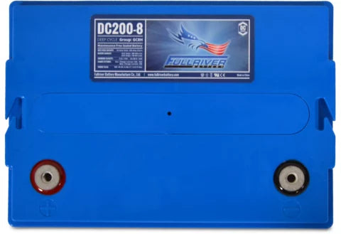Fullriver 8V 200Ah Deep Cycle AGM Battery (DC200-8)