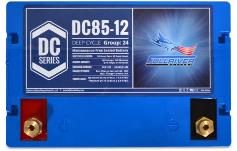 Fullriver 12V 85Ah Deep Cycle AGM Battery (DC85-12)