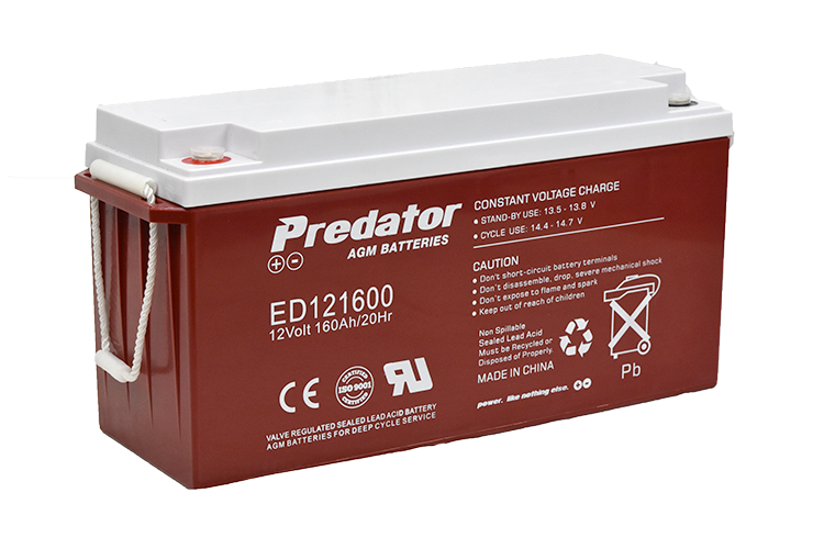12V 160AH Deep Cycle AGM Battery (ED121600)