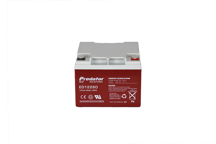 PREDATOR 12V 26AH DEEP CYCLE AGM BATTERY