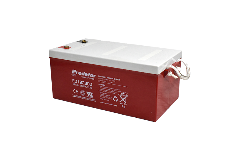 12V 260AH Deep Cycle AGM Battery (ED122600)