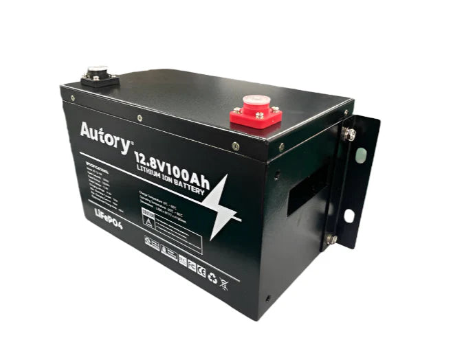 AUTORY 100AH LIFEPO4 BATTERY + PROJECTA PRO CHARGE 25A DC-DC