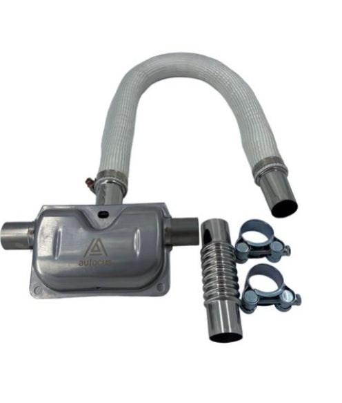2KW BLUETOOTH DIESEL HEATER KIT + STAINLESS STEEL TANK INSTALLATION AT OUR WORKSHOP