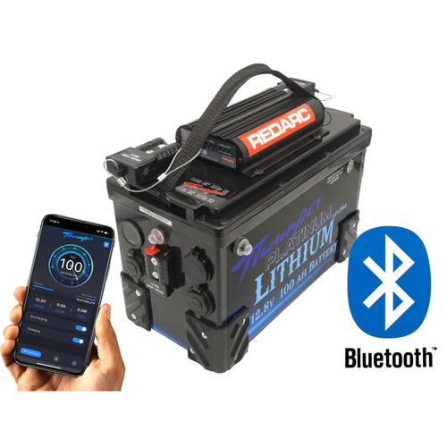 Platinum Lithium Battery Hub 100AH REDARC + Bluetooth