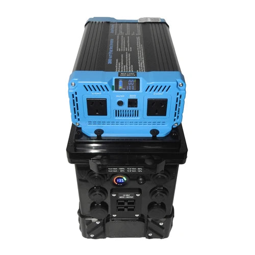 Getaway 240Ah Lithium Battery Hub | 2000W Inverter & REDARC DC-DC