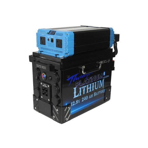 Getaway 240Ah Lithium Battery Hub | 2000W Inverter & REDARC DC-DC