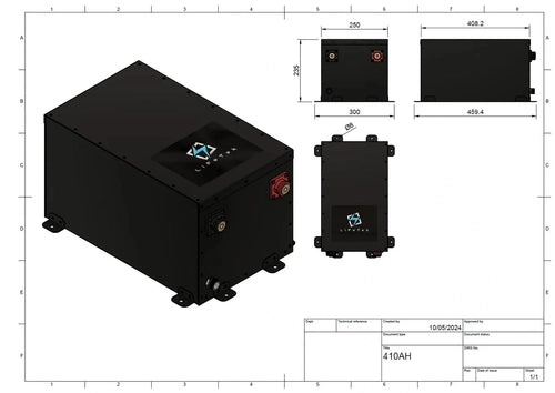 12v 410/450Ah Vanlife LiFePO4 Battery