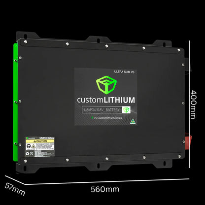 Next Generation Ultra Slim Lithium Battery 100Ah