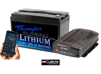 Thumper Lithium 120AH + Choose Your BMS & DC DC Charger