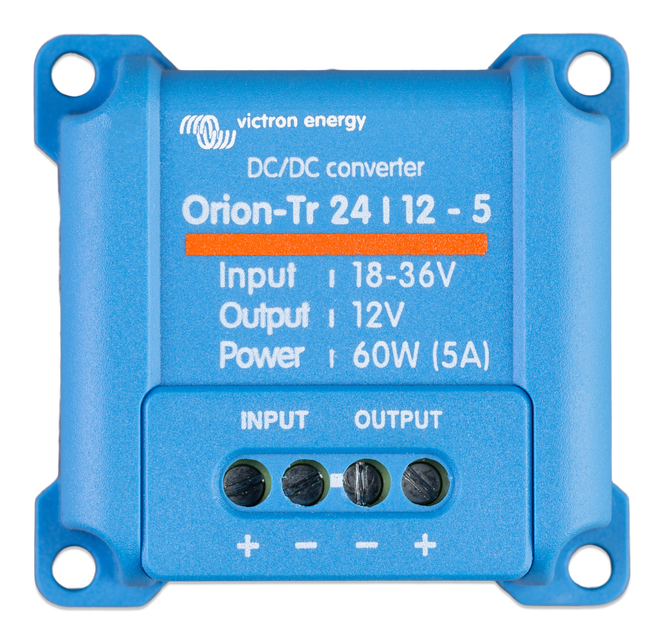 ORION-TR 24V TO 12V-5 (60W) DC-DC CONVERTER