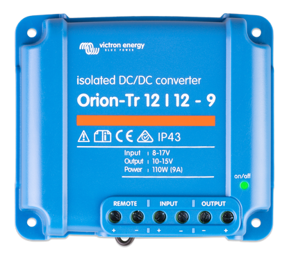 ORION-TR 12V TO 12V-9A (110W) ISOLATED DC-DC CONVERTER