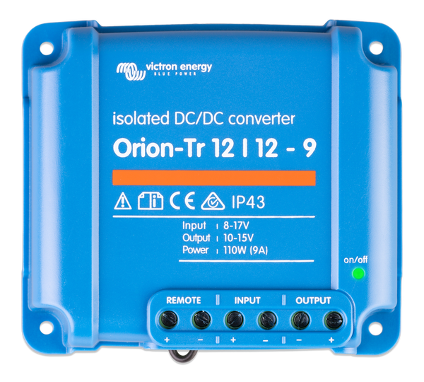 ORION-TR 12V TO 12V-9A (110W) ISOLATED DC-DC CONVERTER