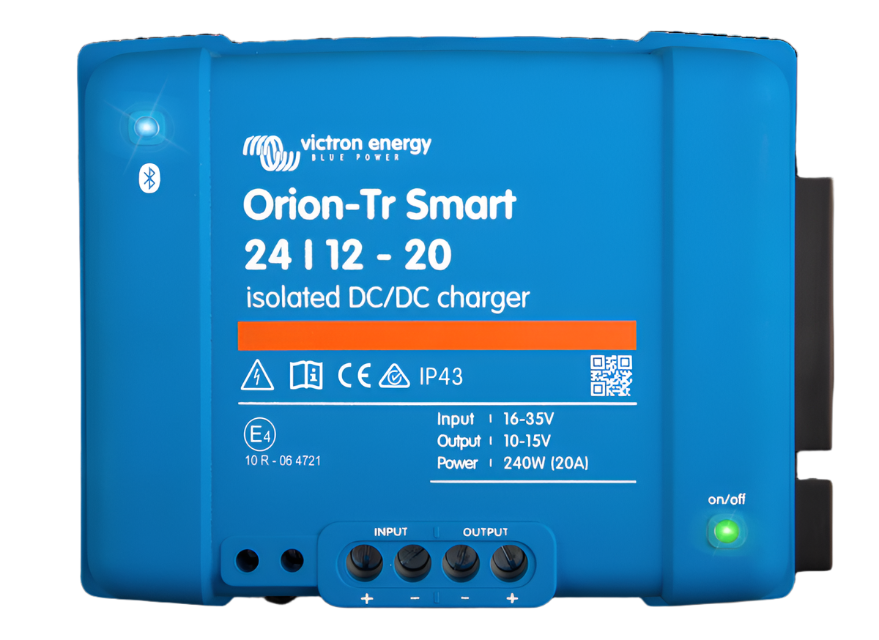 ORION-TR SMART 24V TO 12V-20A (240W) ISOLATED DC-DC CHARGER