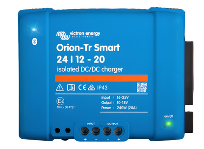 ORION-TR SMART 24V TO 12V-20A (240W) ISOLATED DC-DC CHARGER