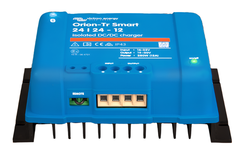 ORION-TR SMART 24V TO 24V-12A (280W) ISOLATED DC-DC CHARGER