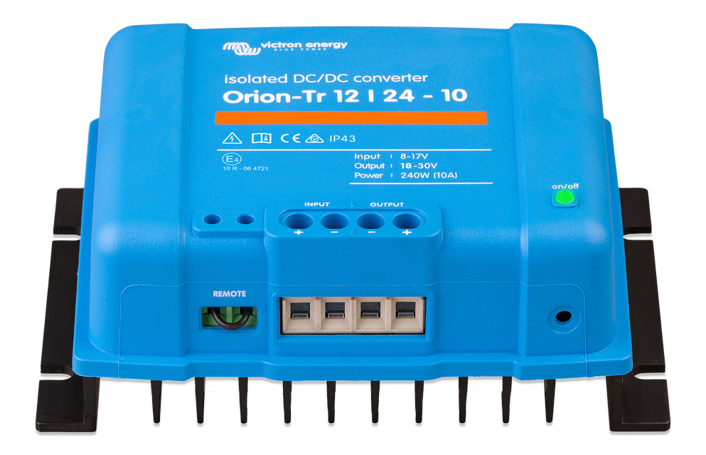 ORION-TR 12V TO 24V-10A (240W) ISOLATED DC-DC CONVERTER