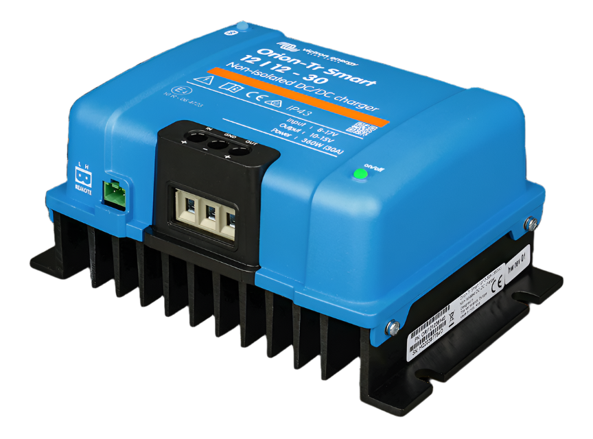 ORION-TR SMART 12V TO 12V-30A (360W) NON-ISOLATED DC-DC CHARGER