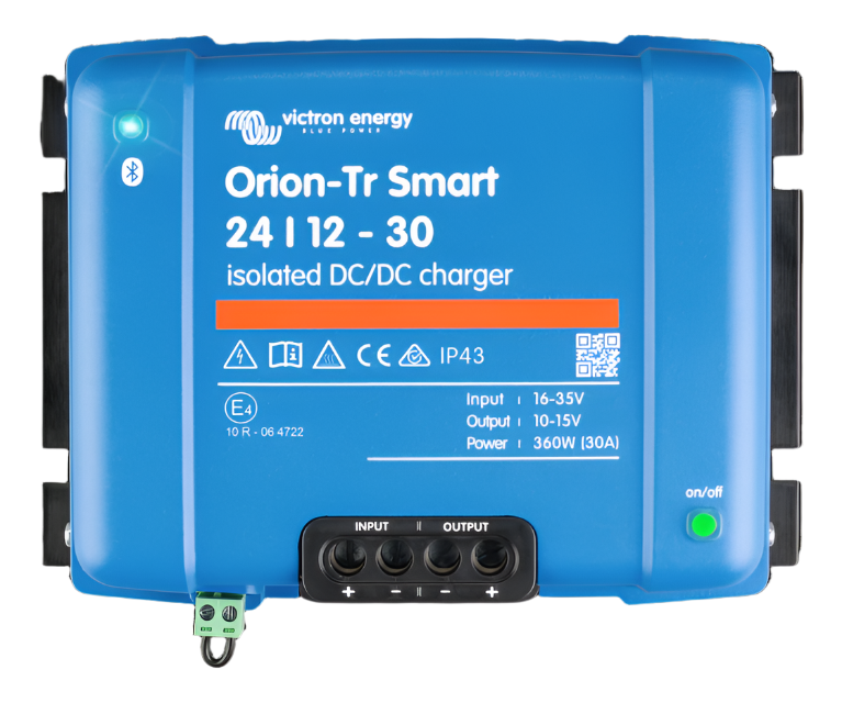 ORION-TR SMART 24V TO 12V-30A (360W) ISOLATED DC-DC CHARGER