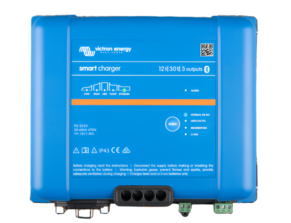 Smart IP43 12V 30A (3) Battery Charger