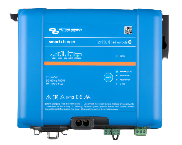 Smart IP43 12V 50A (1+1) Battery Charger