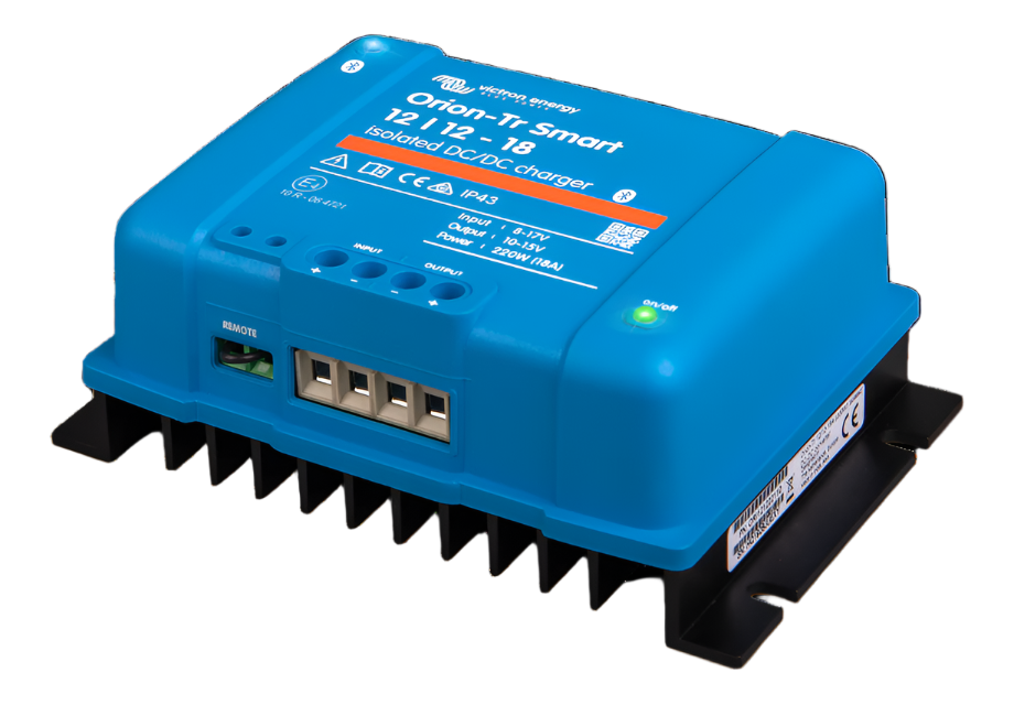 ORION-TR SMART 12V TO 12V-18A (220W) ISOLATED DC-DC CHARGER