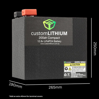Compact Lithium Battery 200Ah