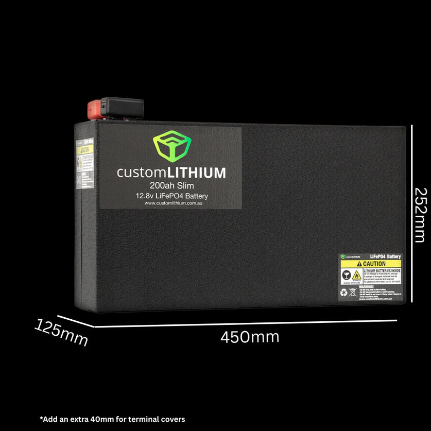 Slim Lithium Battery 200Ah