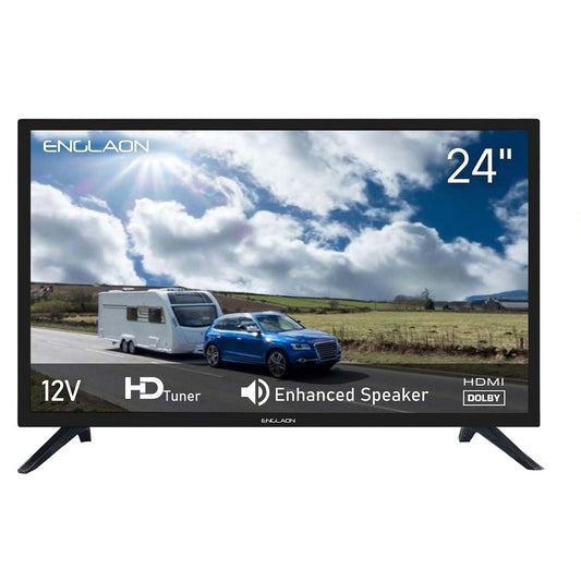 24" HD LED 12V TV for Caravans