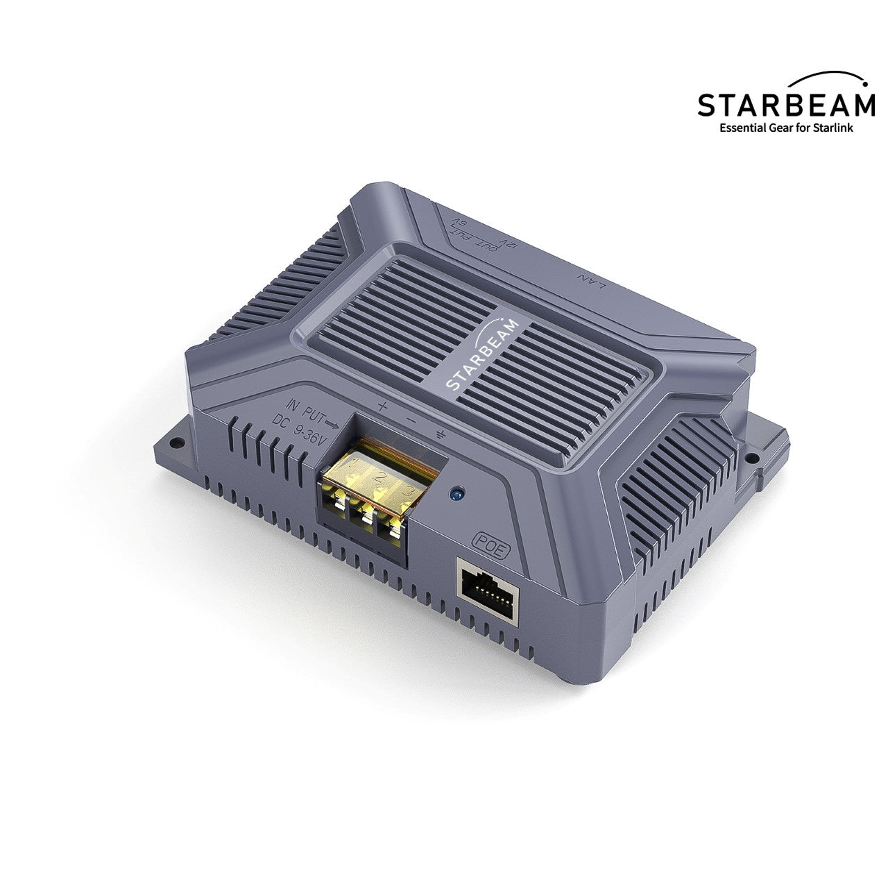 Starlink Gen3 Standard DC to PoE Power Converter with USB