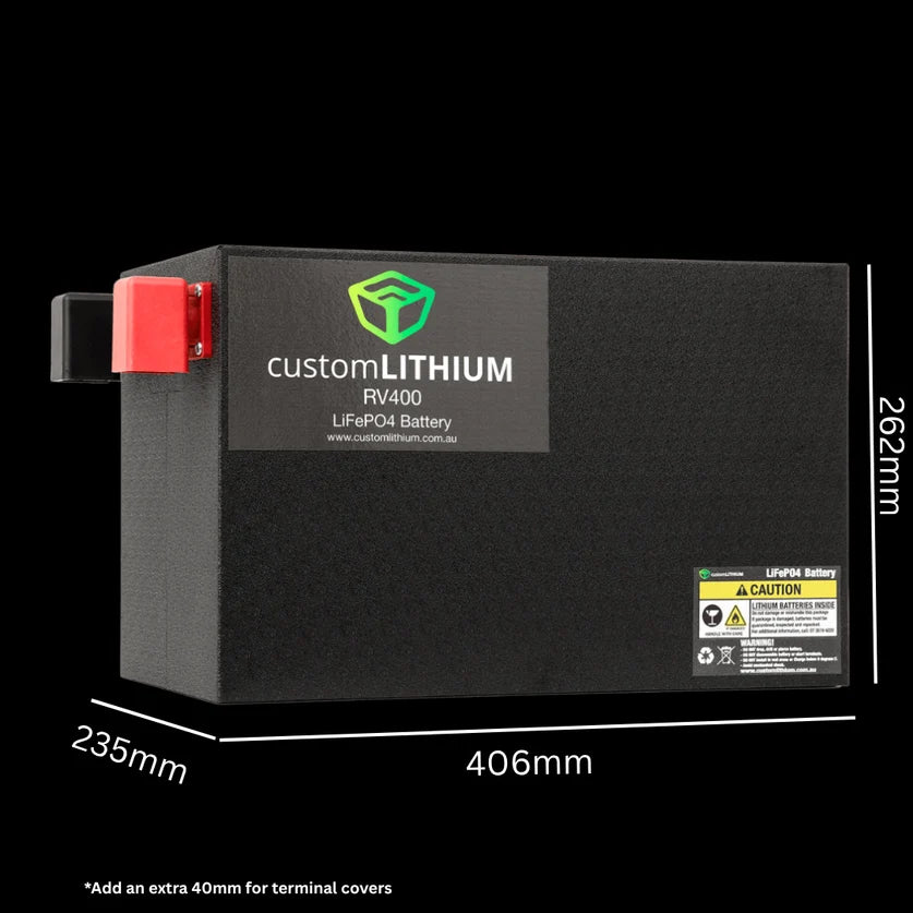 Caravan & RV 400Ah LiFePO4 Battery | 380A BMS