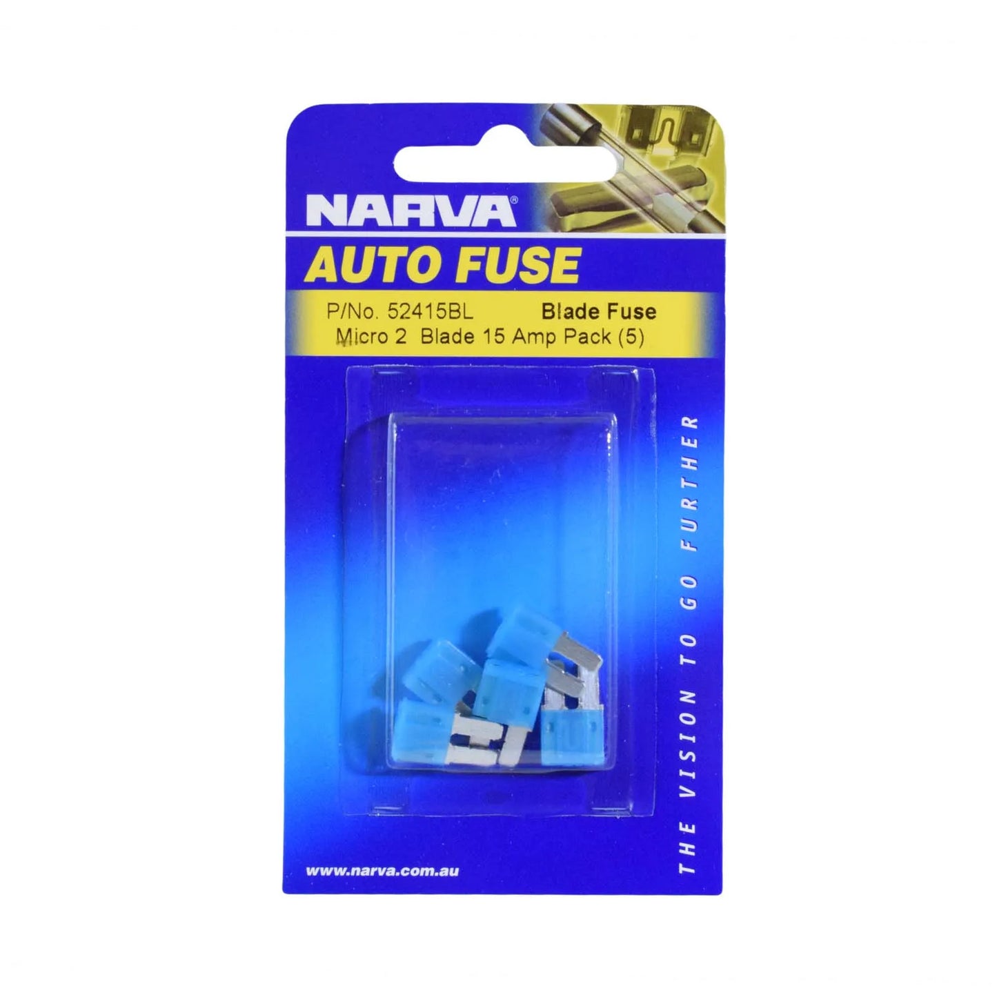 15A MICRO 2 BLADE FUSE