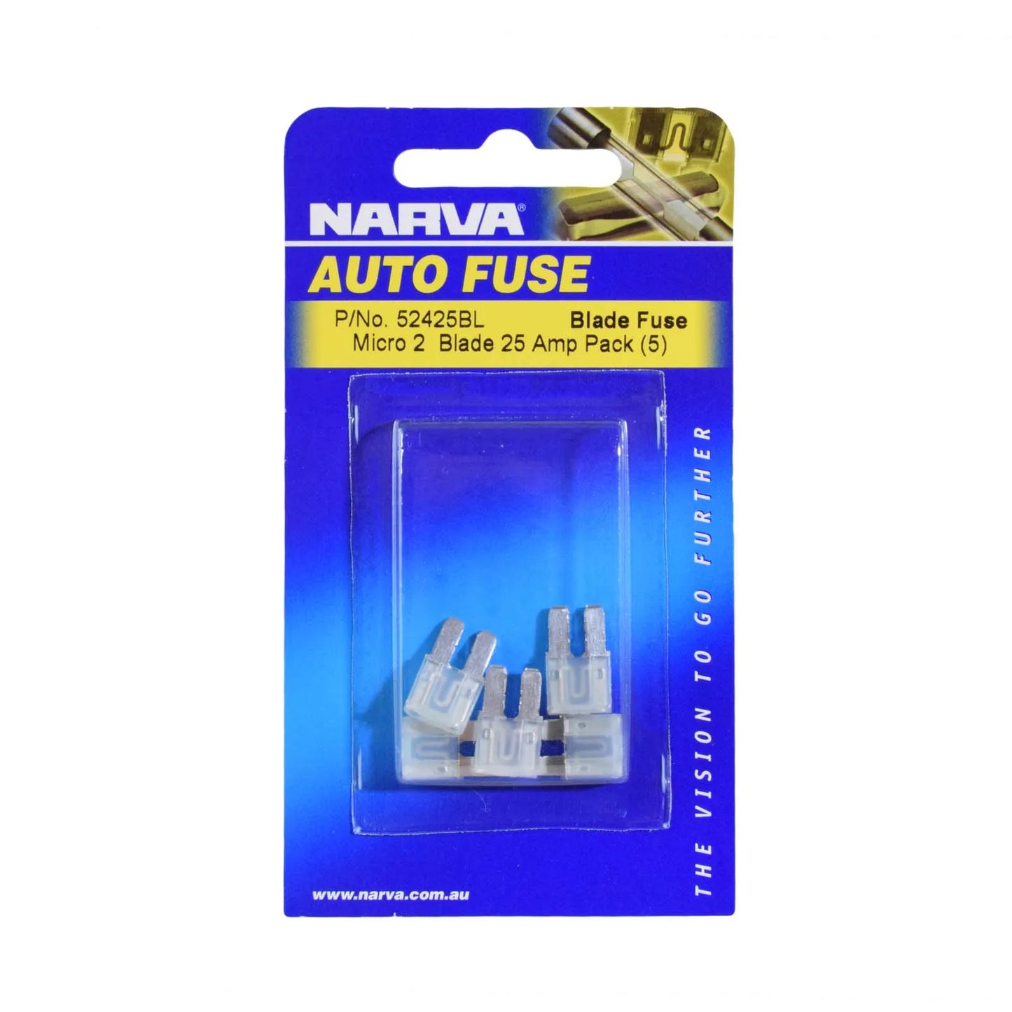 25A MICRO 2 BLADE FUSE