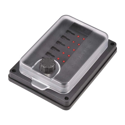10-WAY WEATHERPROOF STANDARD ATS BLADE FUSE BLOCK