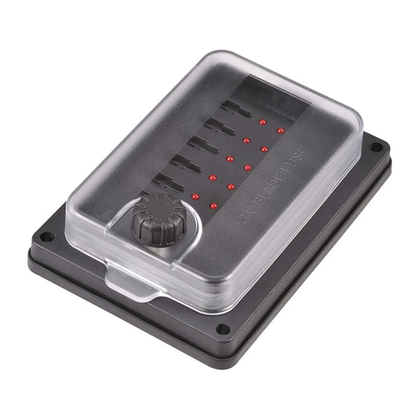 10-WAY WEATHERPROOF STANDARD ATS BLADE FUSE BLOCK