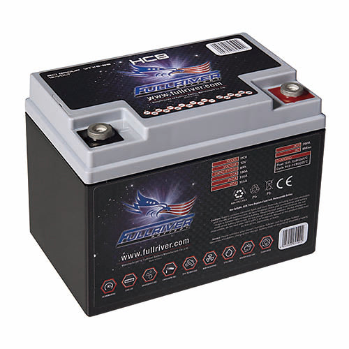 Fullriver 12V 8Ah 100CCA High Crank AGM Battery (HC8)