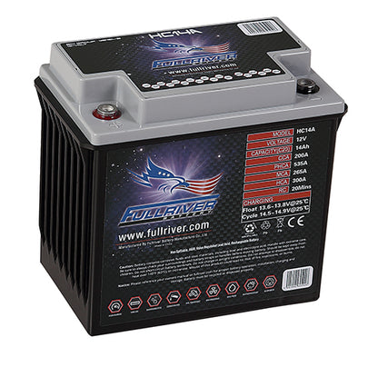 FULLRIVER HC14A 12V 14AH 200CCA High Crank AGM Battery